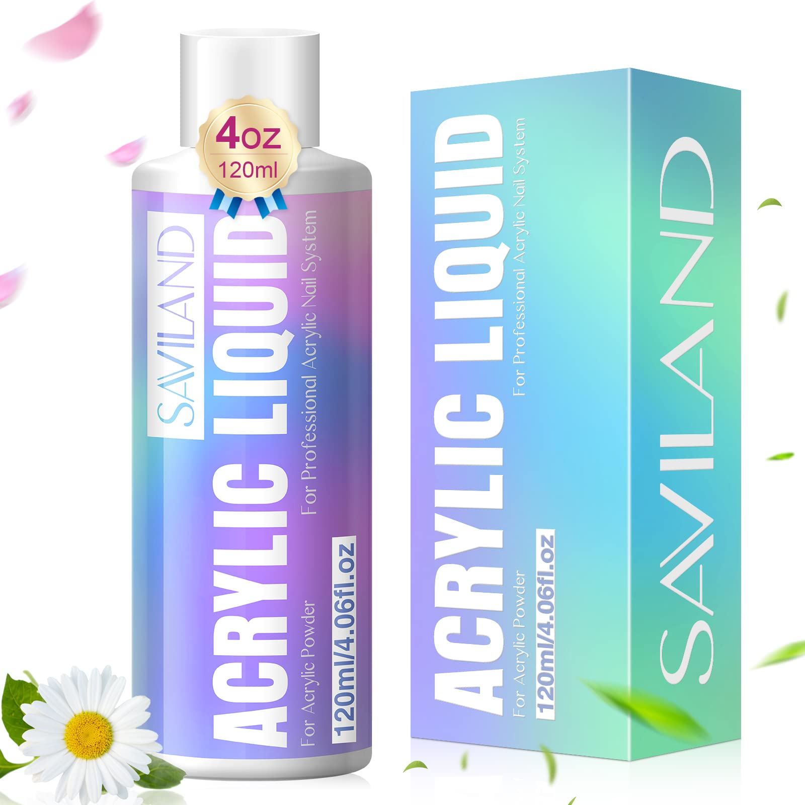 Amazon.co.jp: Saviland アクリル ネイル リキッド 120ml モノマー
